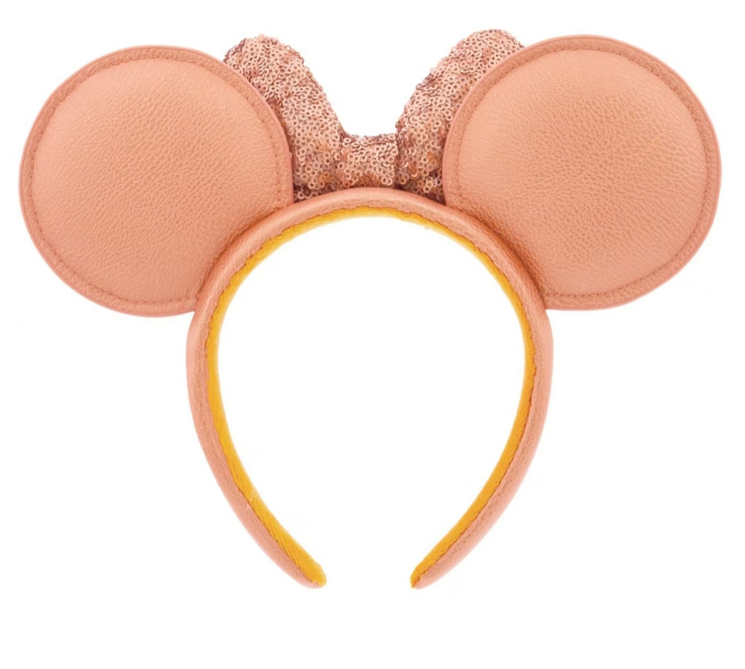 Minnie Mouse Peach Punch Ears Headband