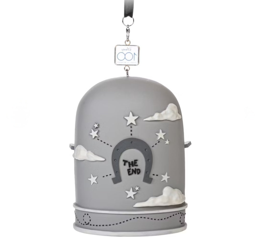 Mickey and Minnie Disney100 Ornament Plane Crazy