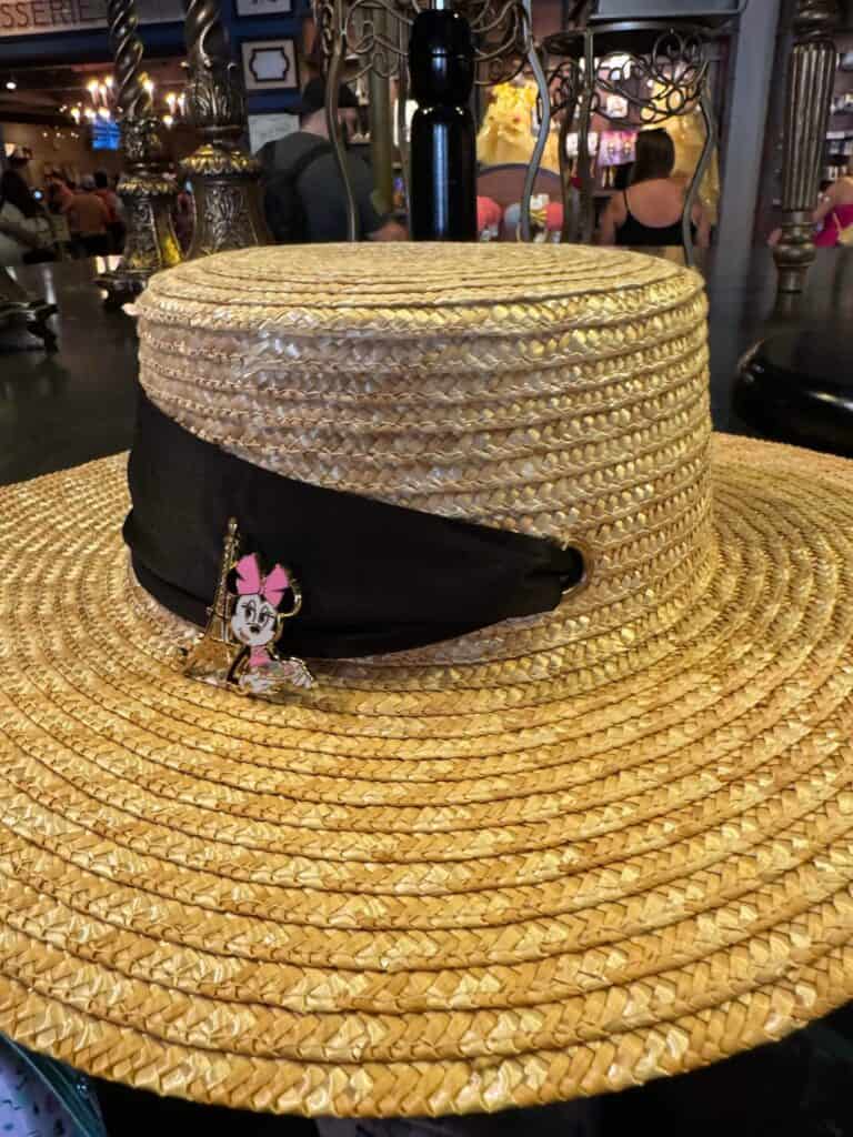 Minnie Mouse Macaron Straw Hat