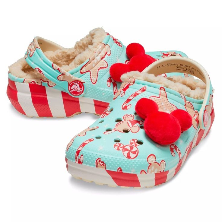 Mickey Christmas Crocs Kids