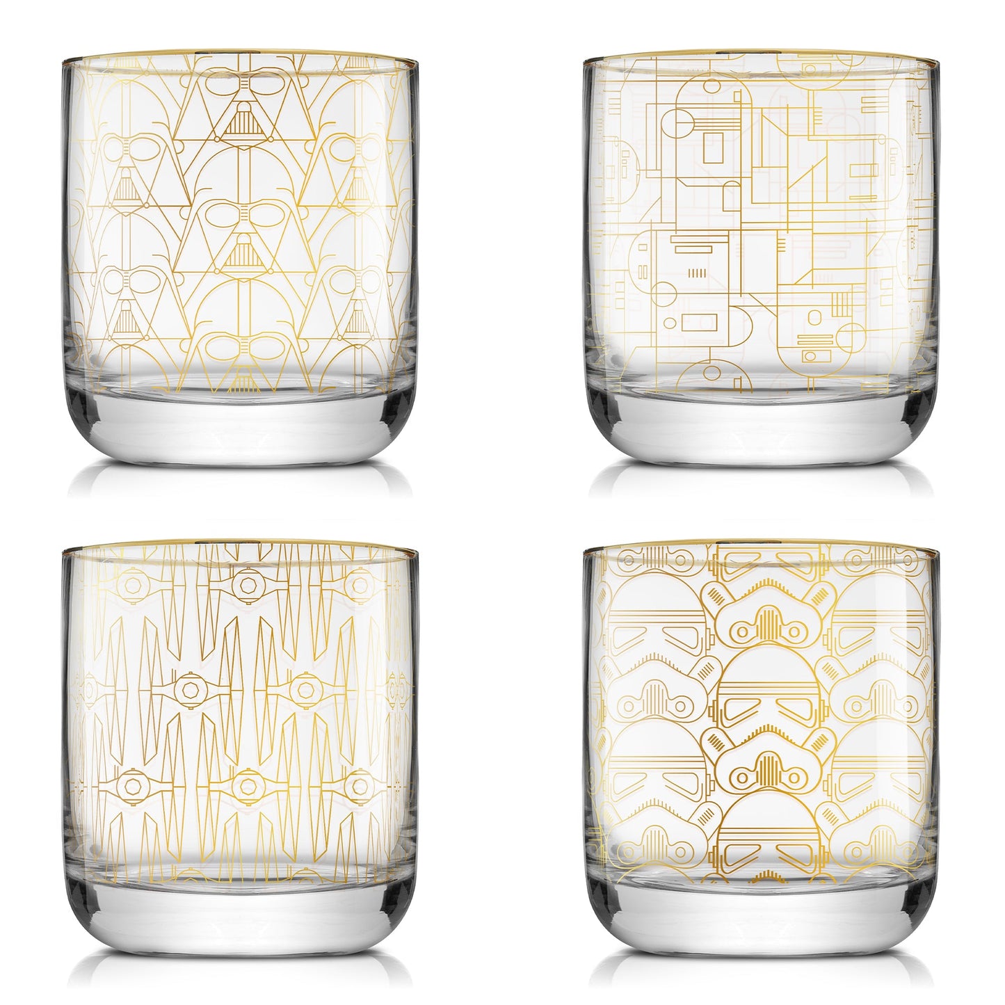 Star War Limited Edition Deco Collection Short Glasses