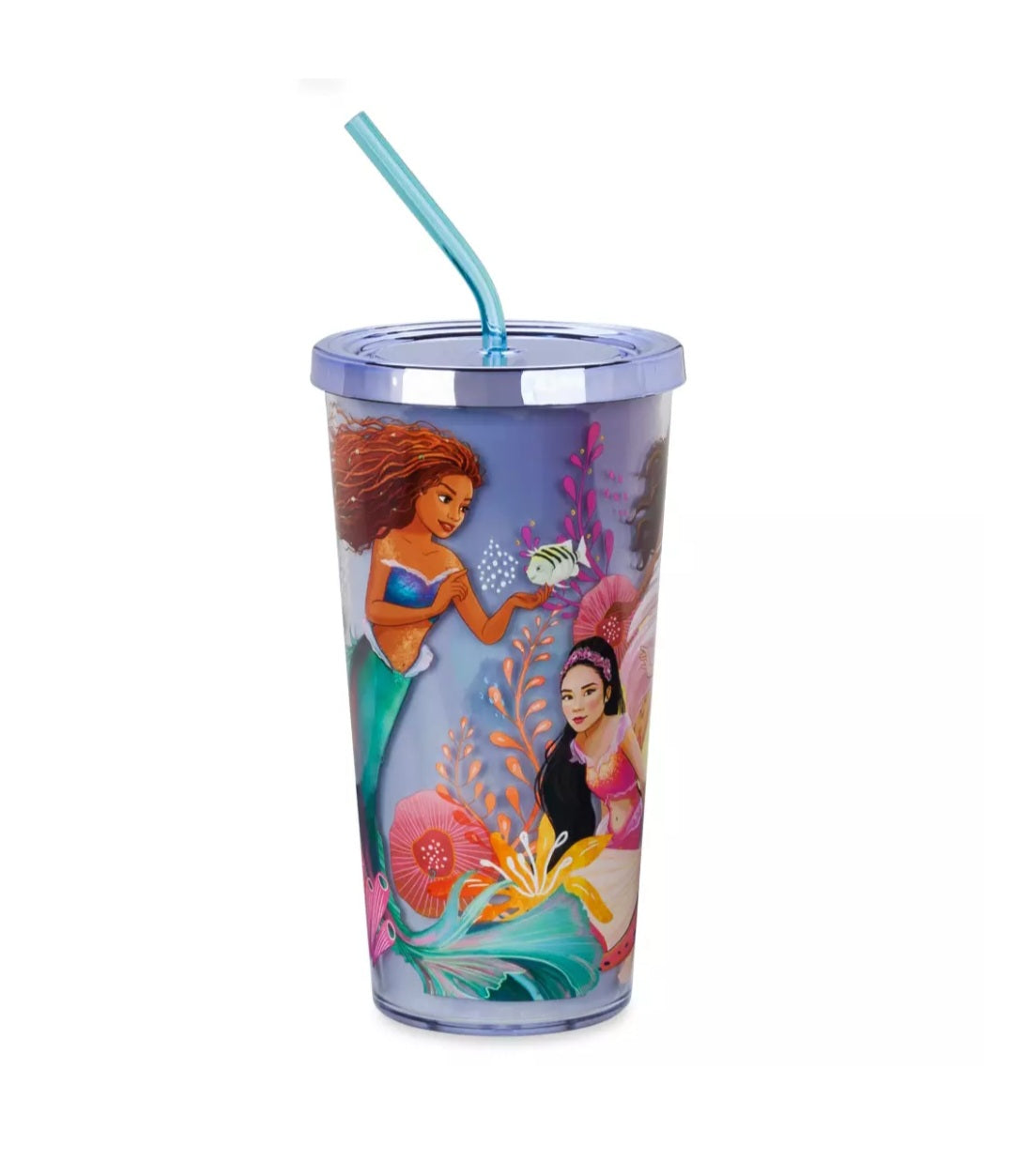 The Little Mermaid Ariel Tumbler with Straw