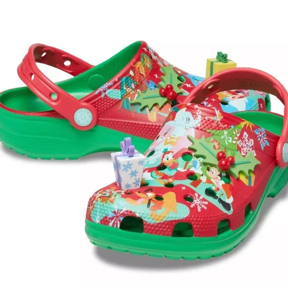 Mickey Mouse and Friends Holiday Christmas Adults Crocs