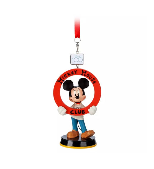 Mickey Mouse Club Disney 100 Ornament