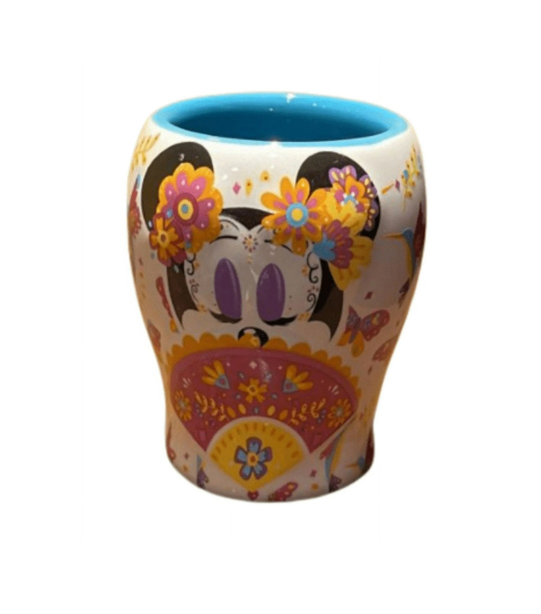 Disney Shot Glass Mexico Pavilion Minnie Dia de los Muertos