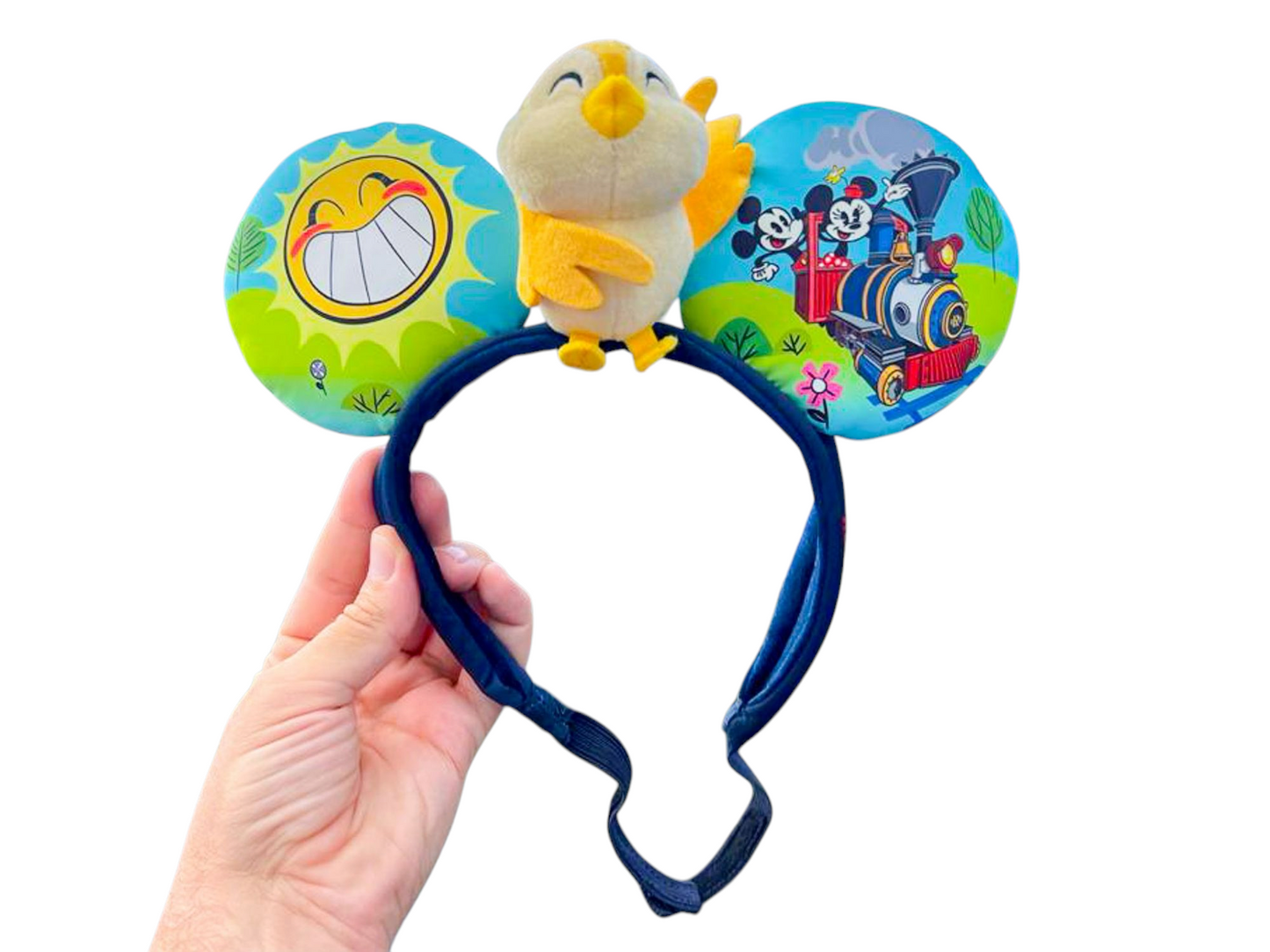 Disney Runaway Railroad Ears Chuuby Bird Headband Ears