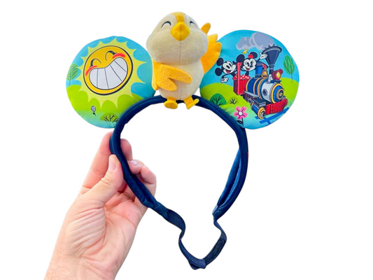 Disney Runaway Railroad Ears Chuuby Bird Headband Ears