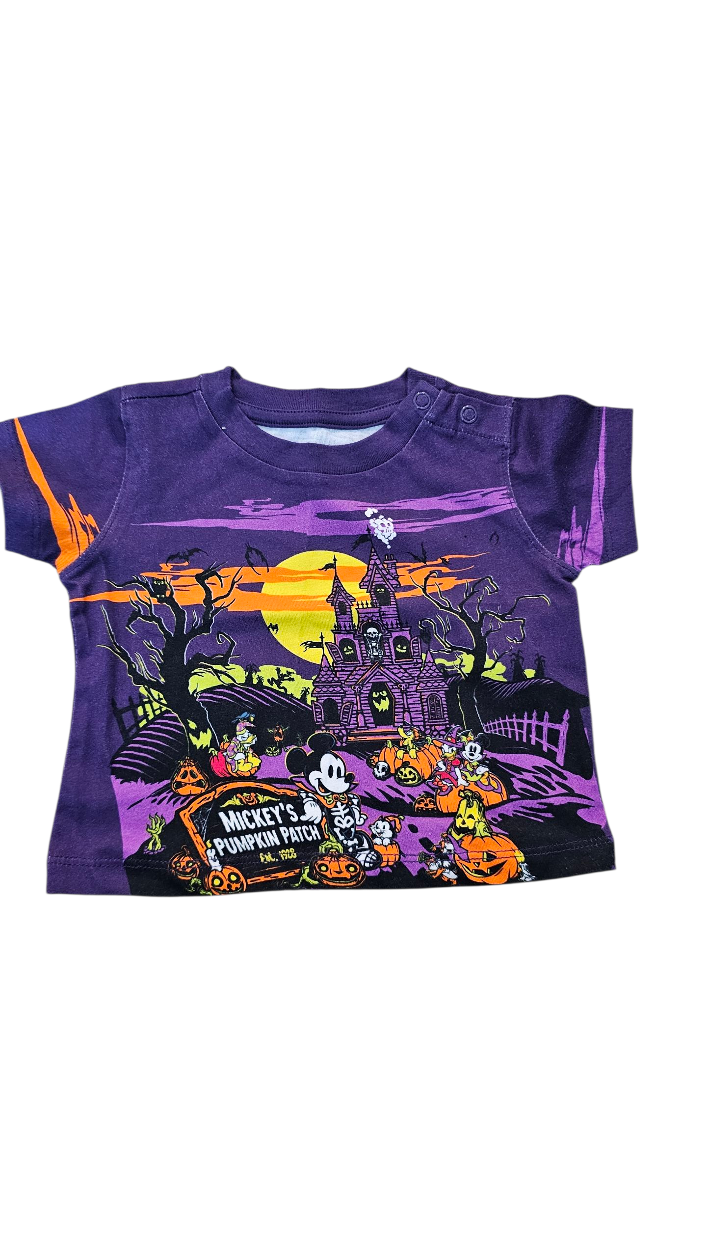 Disney Parks Mickey Mouse Halloween T-Shirt and Shorts