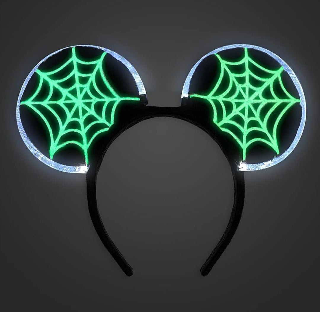 Disney Mickey Mouse Light-Up Skeleton Costume Accessory Set for Adults