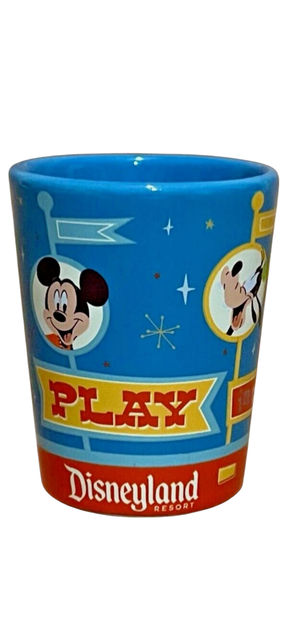 Disney Shot Glass Play In The Park - Walt Disney World