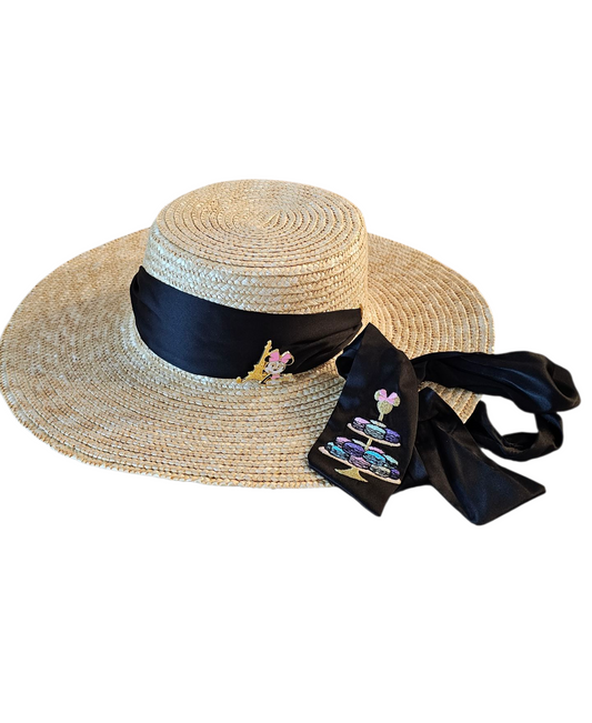 Minnie Mouse Macaron Straw Hat