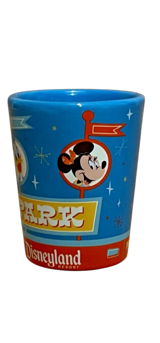 Disney Shot Glass Play In The Park - Walt Disney World