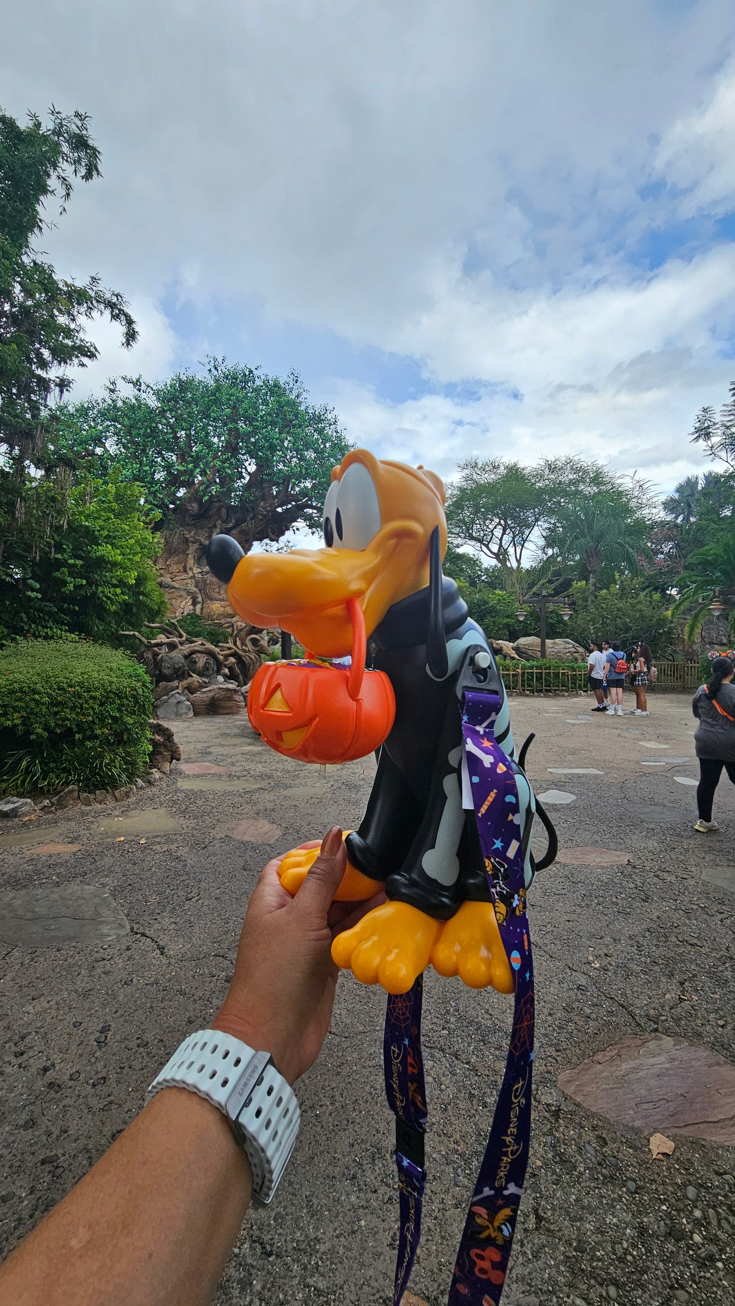 2025 Disney World Halloween Pluto Skeleton Sipper Cup