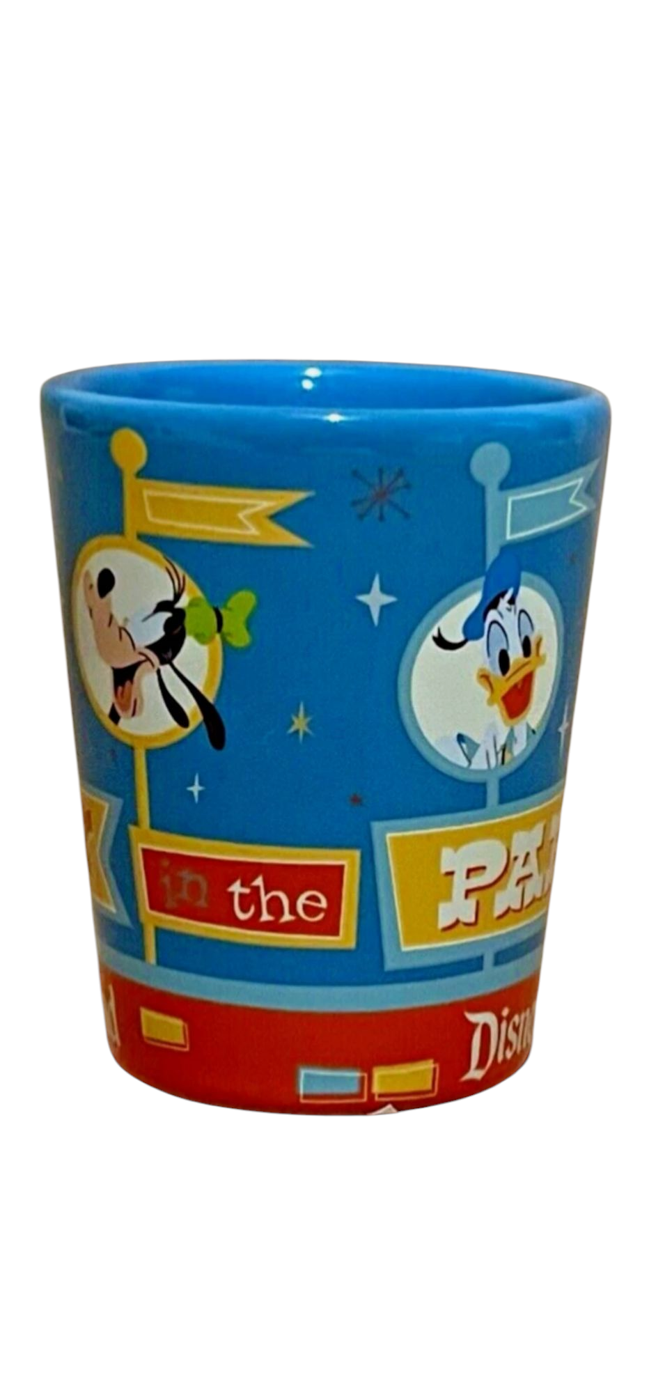 Disney Shot Glass Play In The Park - Walt Disney World