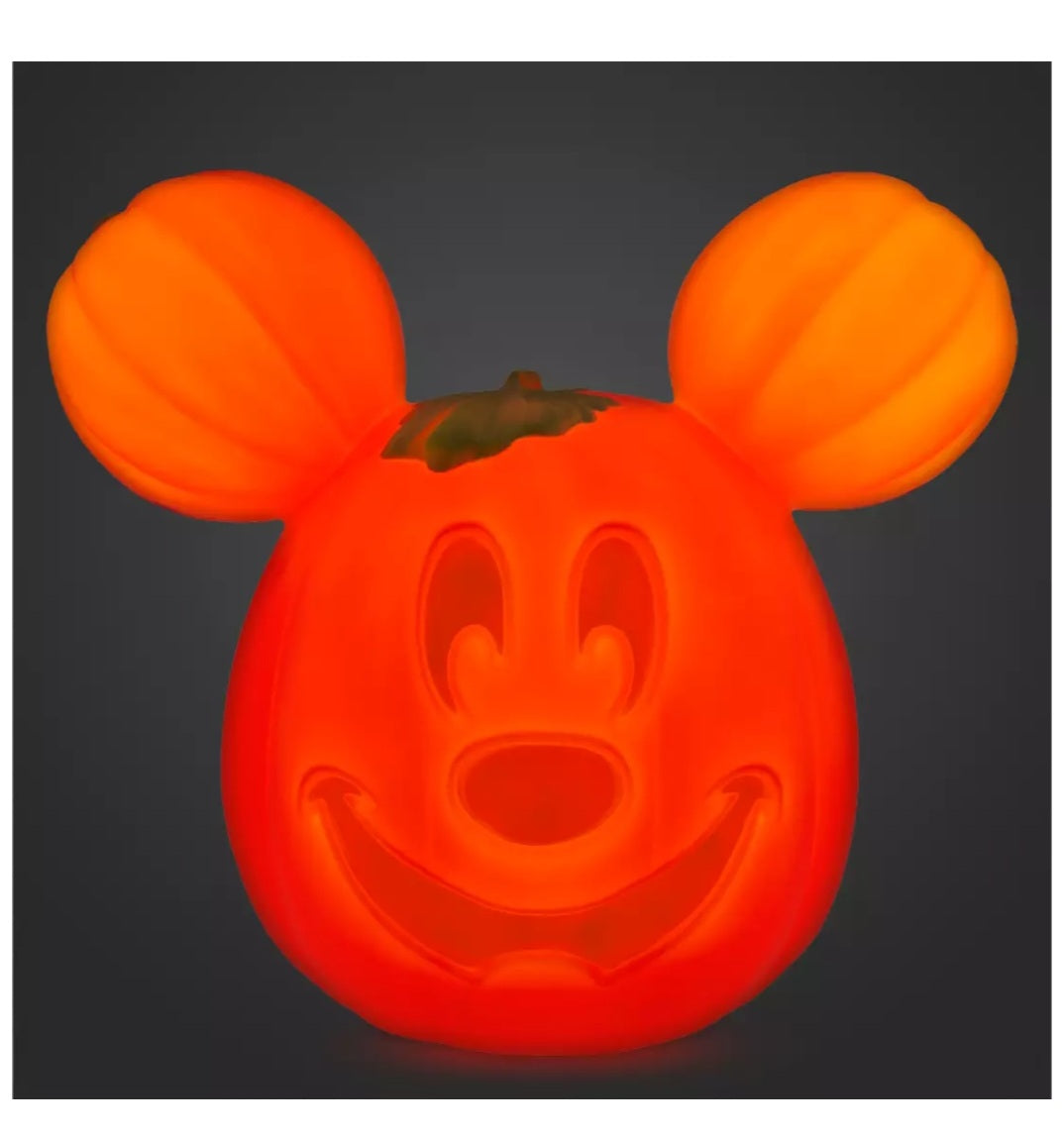 Mickey Mouse Light-Up Jack o' Lantern
